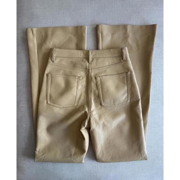 Wilfred Melina Kick Flare Faux Leather Pant Size 2 - Picture 3 of 7